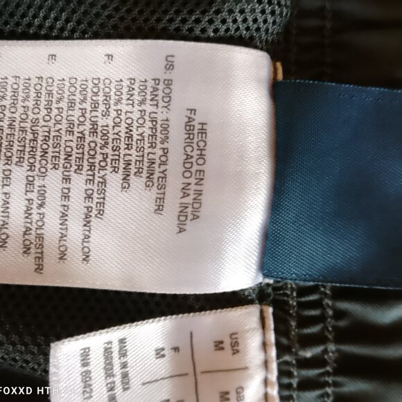 Women's Vintage 90's Reebok Wind Tracksuit Black & Blue Size Medium - Picture 14 of 14